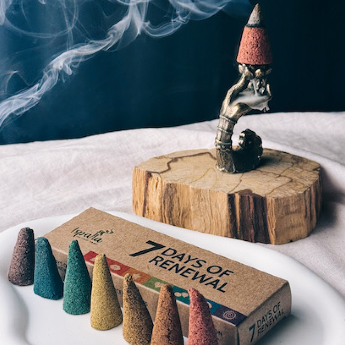 7 Days of Renewal — Palo Santo Incense Cones