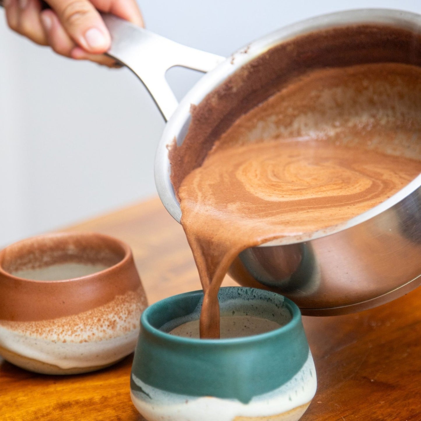 TruSelf Ceremonial Cacao pouring ritual